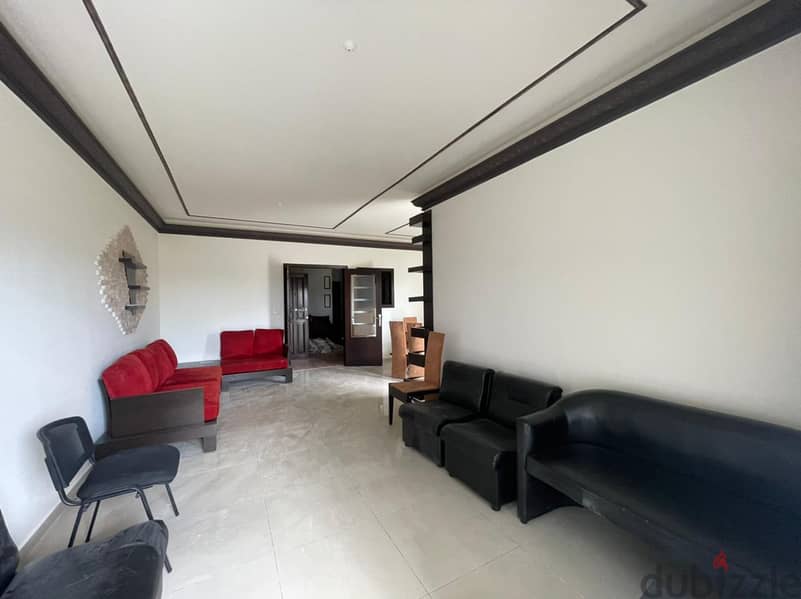 Ain Saadeh | Furnished/Equipped/Decorated 135m² + 80m² Terrace/Garden 6