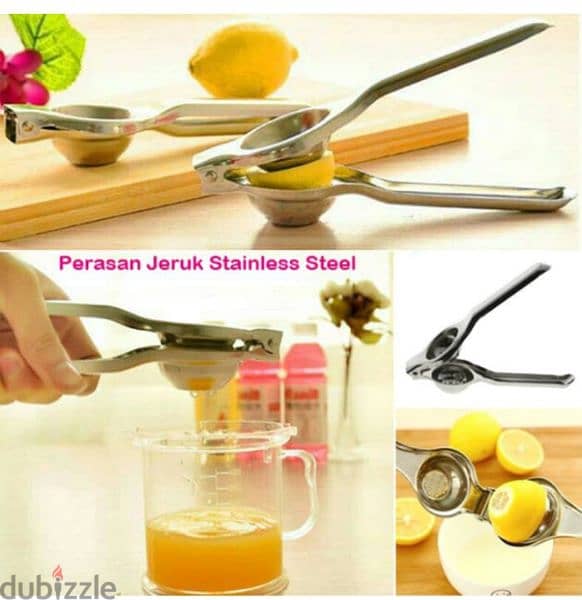 stainless steel lemon squeeze tool 1