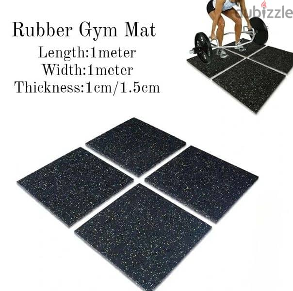 Rubber Gym Mat 0