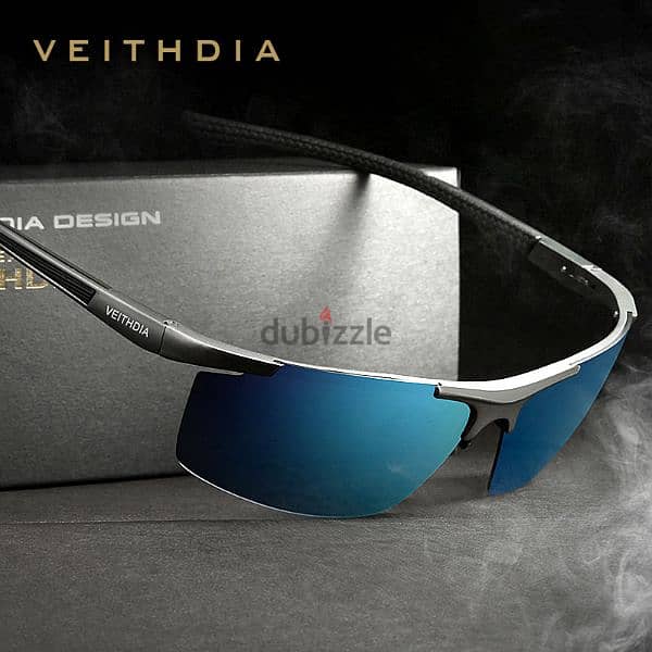 Veithdia Sky Blue  or Blue and Green gradient Sunglasses 1