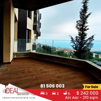 Duplex for sale in Ain Aar 210 sqm ref#js206