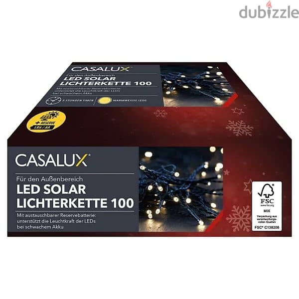 german store casalux solar led chain 0