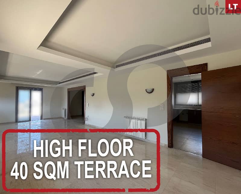 HIGH FLOOR- TERRACE - Sin El Fil, Metn/سن الفيل, متن REF#LT112521 0