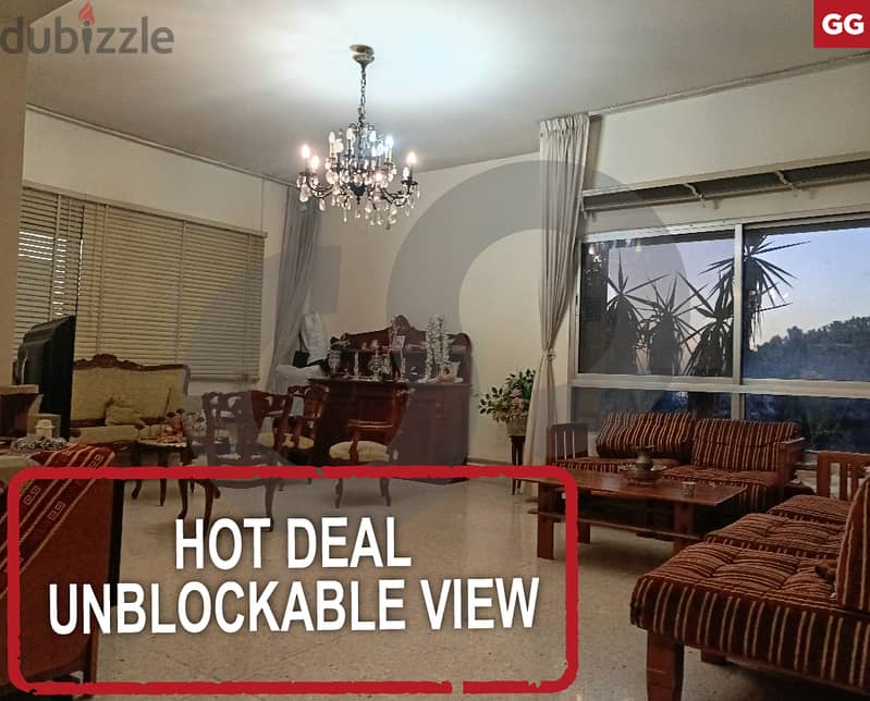 Hot deal - Unblockable view -BAABDA /بعبدا REF#GG112522 0