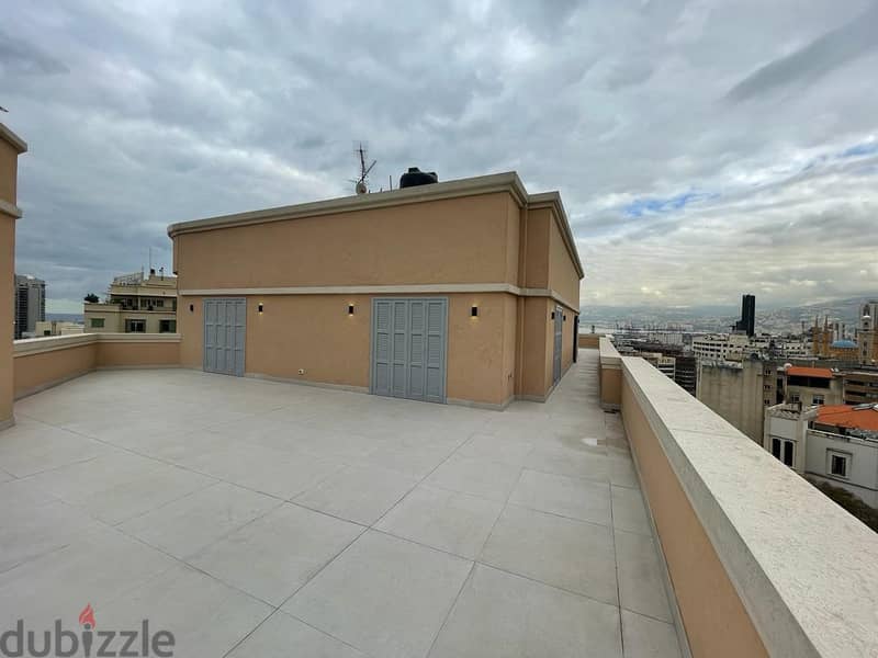 250m² Rooftop Apartment with 200m² Terrace for Rent in DownTown 3