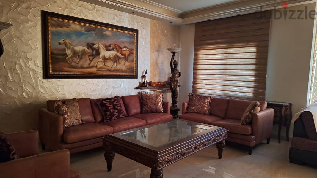 FURNISHED DUPLEX IN RABWEH PRIME (450SQ) WITH SEA VIEW , (RABR-116) 1