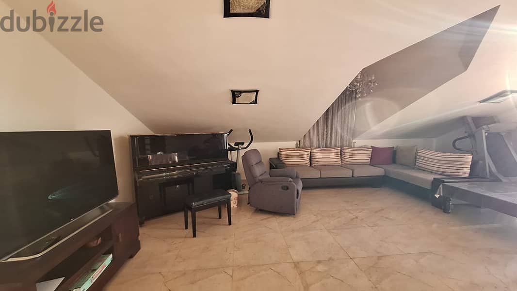 FURNISHED DUPLEX IN RABWEH PRIME (450SQ) WITH SEA VIEW , (RABR-116) 4