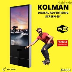 Kolman LED Advertising Screen 65 Inch Smart