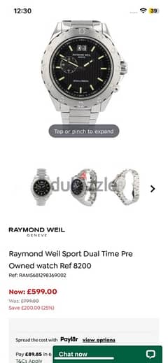 Raymond Weil sport 8200