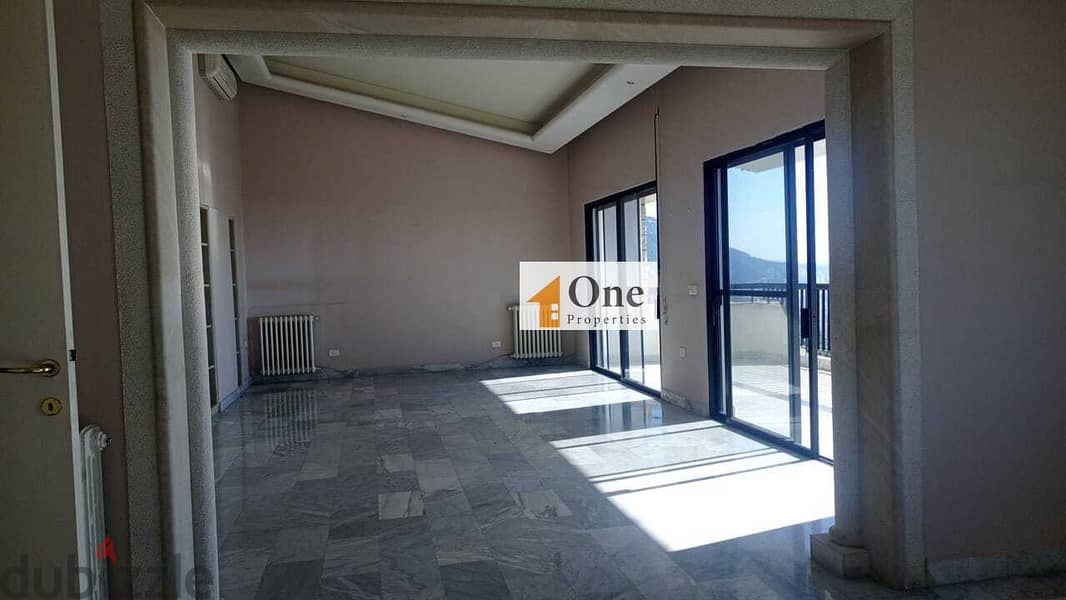 APARTMENT FOR RENT IN KFARHBAB , WITH A GREAT SEA VIEW. 6