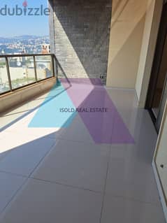 Brand new 170m2 apartment with a terrace for sale  in Mazraat Yachouh