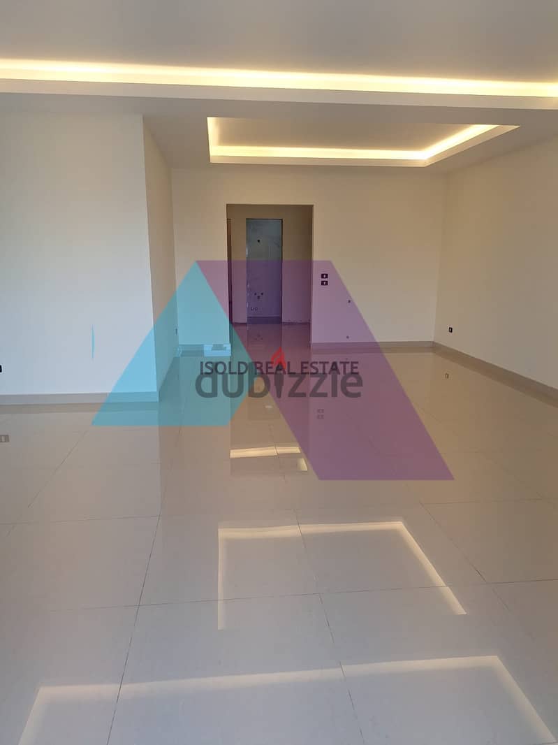 Brand new 170m2 apartment with a terrace for sale  in Mazraat Yachouh 3