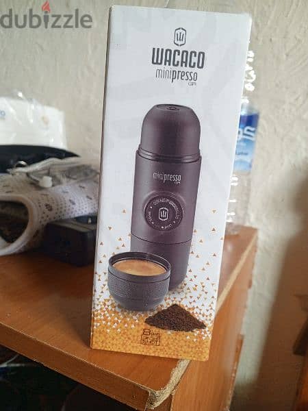 wacaco portable coffee maker ٥٠ دولار مكنة قهوة كبس بالايد بن مطحون 0