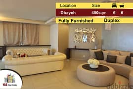 Dbayeh 450m2 + 60m2 Terrace | Duplex | Ultra-Modern | Furnished |