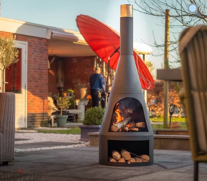 red fire ( outdoor fireplace) 1