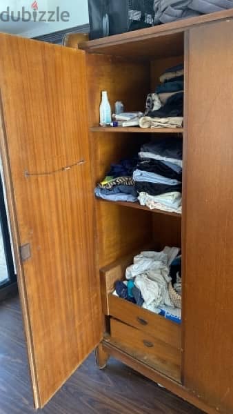 Vintage Wooden Closet 2