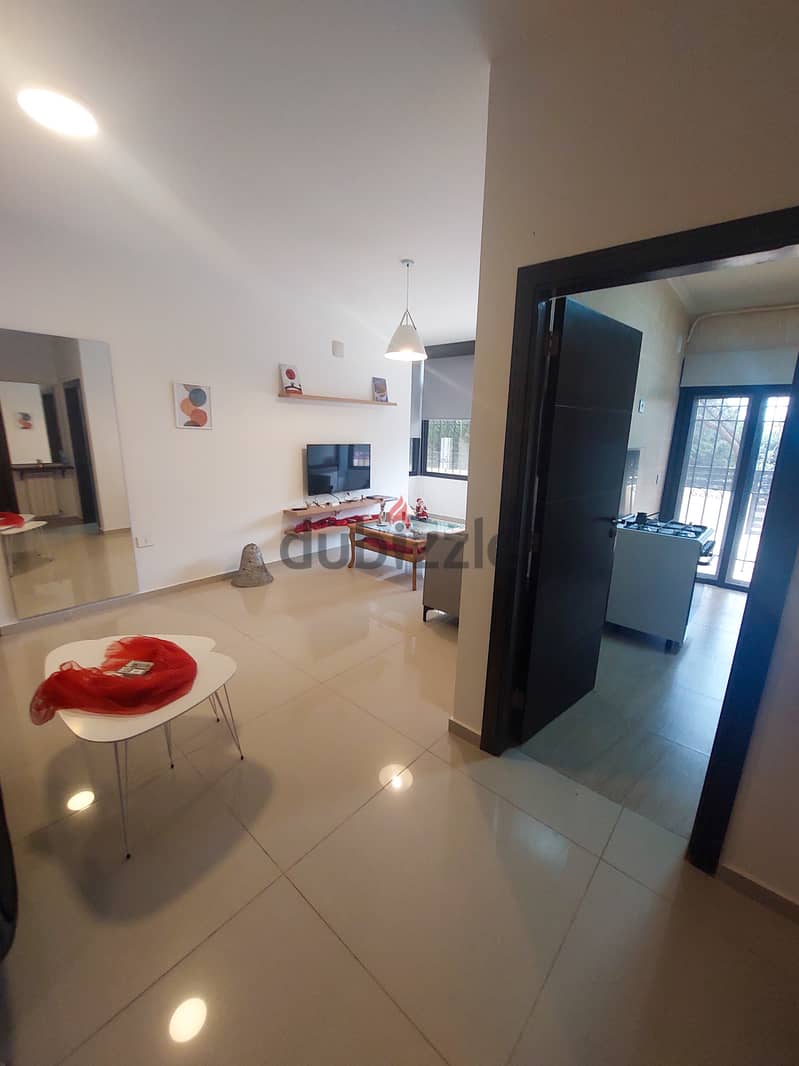 90 SQM Furnished Apartment in Qornet El Hamra, Metn + Terrace 3