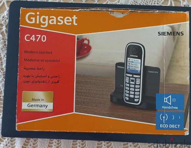 SIEMENS Gigaset C470 Handset 1