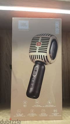 Jbl kMC 600 wireless Karaoke Microphone gold