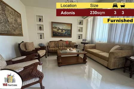 Adonis 230m2 | Modern Flat | Luxuriously Furnished | Sea View | EL |