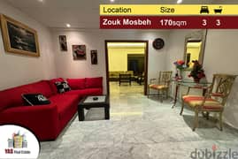 Zouk Mosbeh 170m2 | Mint Condition | Sea View | Quiet Area | EL | 0