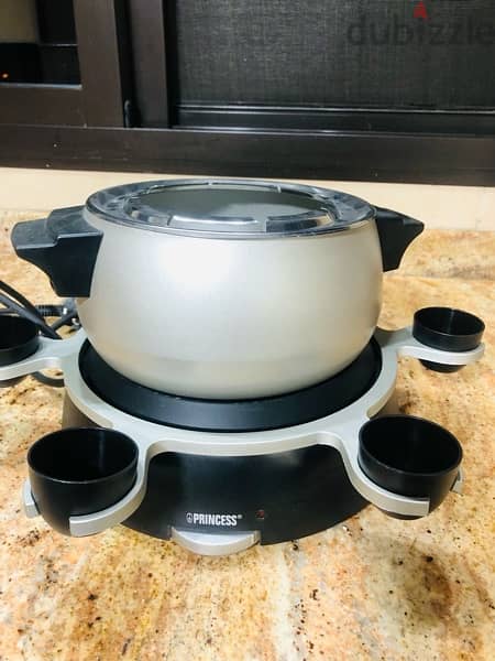 CHEESE FONDUE MAKER//CREP MAKER AND SUPERCHEF GRILL 0