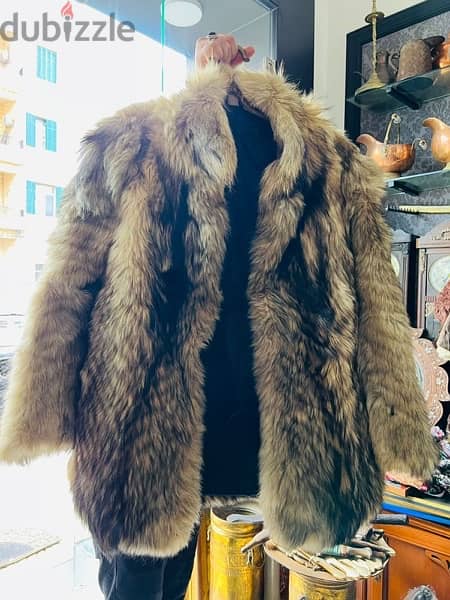 real authentic fox fur coat made in Germany 4