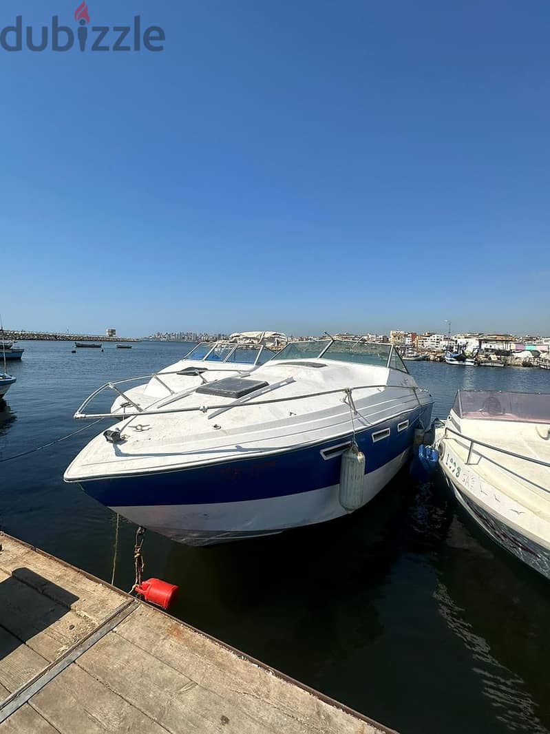 Boats with room moteurs suzuki 300 clean + with parking مينا الاوزاعي 1