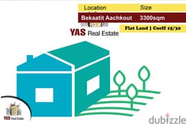 Bekaatit Aachkout 3300m2 | Flat Land | Commercial | WA | 0