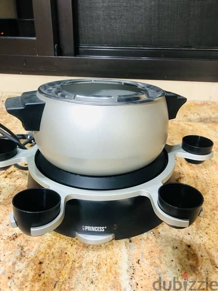 CHEESE FONDUE MAKER//CREP MAKER AND SUPERCHEF GRILL 5