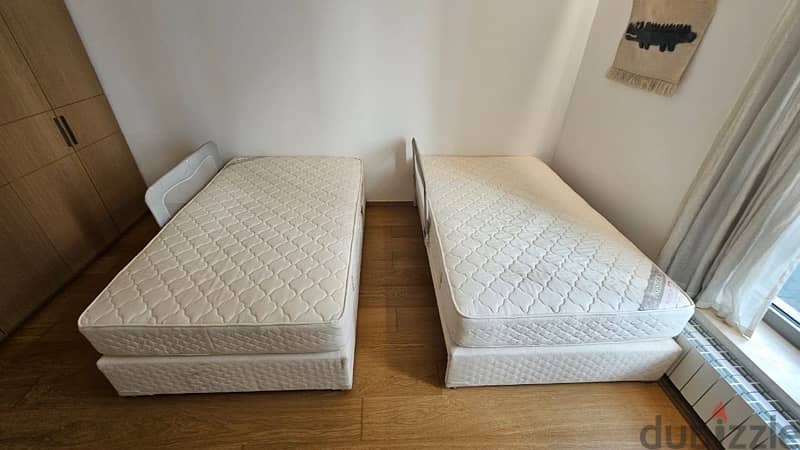 2 Fap “prestige” mattresses and beds for sale (120x200) 0