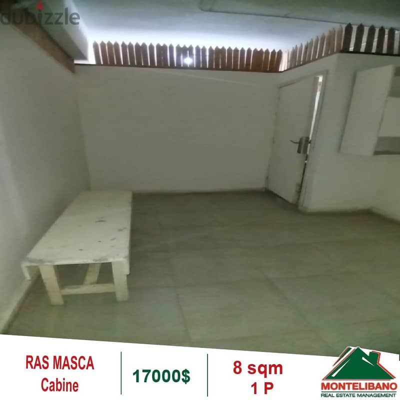 17000$!! Cabine for sale in Ras Masca 0