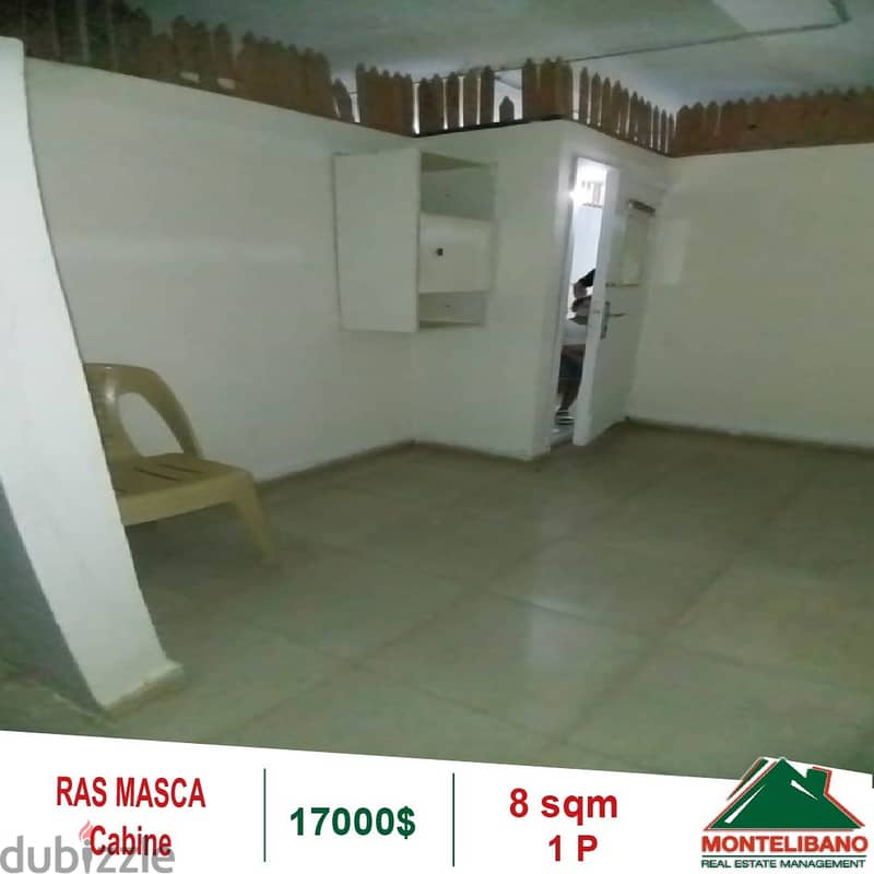 17000$!! Cabine for sale in Ras Masca 1