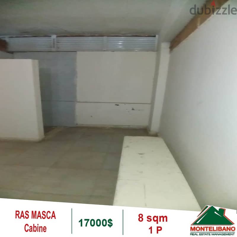 17000$!! Cabine for sale in Ras Masca 2