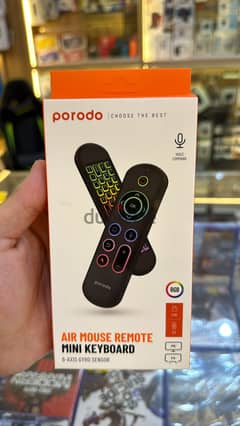 Porodo Air mouse Remote Mini keyboard amazing & good offer