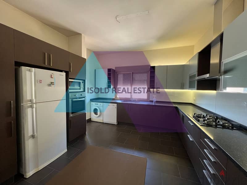 Luxurious Semi-furnished 200 m2 apartment +view for rent in Jbeil Town 5