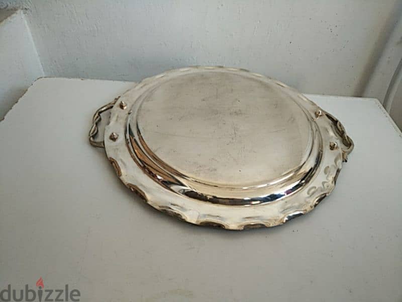 Old silverplated plate - Not Negotiable 1