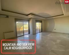 Mountain and sea view, Calm area, Metn, Awkar/عوكر  REF#GD112557 0