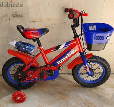 Boys bike size 12" for 2.5 years old till 6 years