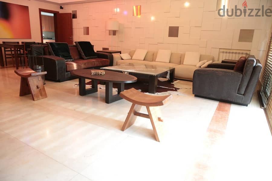 FULLY FURNISHED IN SAIFI + SEA VIEW (230Sq) 3 BEDROOMS , (ACR-137) 5