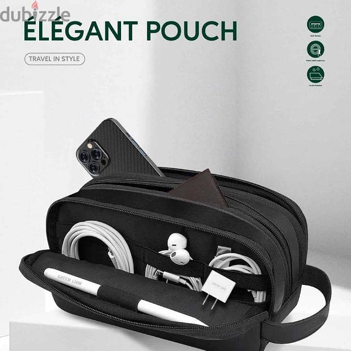 Green Lion Elegant Pouch Suitable for Outdoor Business Office School 1