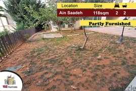 Ain Saadeh 118m2 | 50m2 Garden | Partly Furnished | Catch | AMK | 0