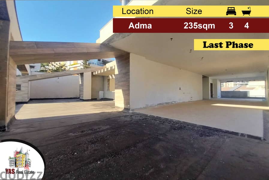 Adma 235m2 | 360m2 Terrace | Generous Dimensions | Last Phase | IV/RA 0