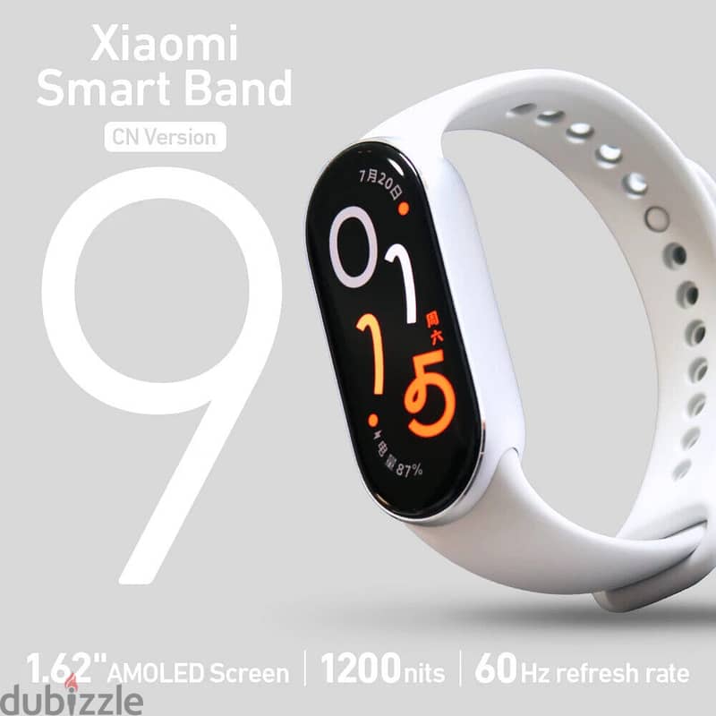 Xiaomi Smart Band 9 Global Version (2024) 1.62" Amoled Display 1