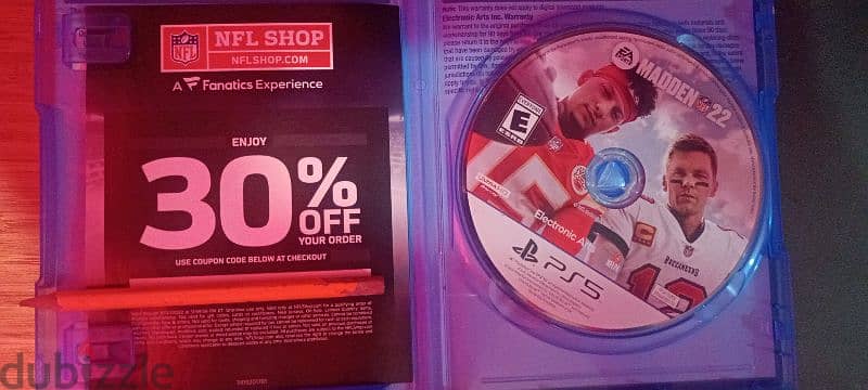 Madden NFL 22 PS5 EDITION + COUPON 30% OFF ON NFL SHOP 2