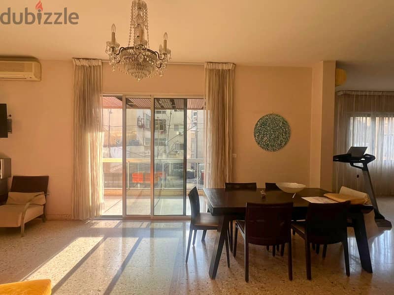 L16046-Furnished 3-Bedroom Apartment For Rent In Achrafieh, Sassine 2