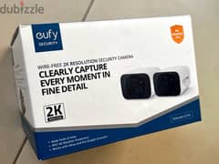 2 New Eufy Cameras for Indoor & Outdoor  Battery Powered !