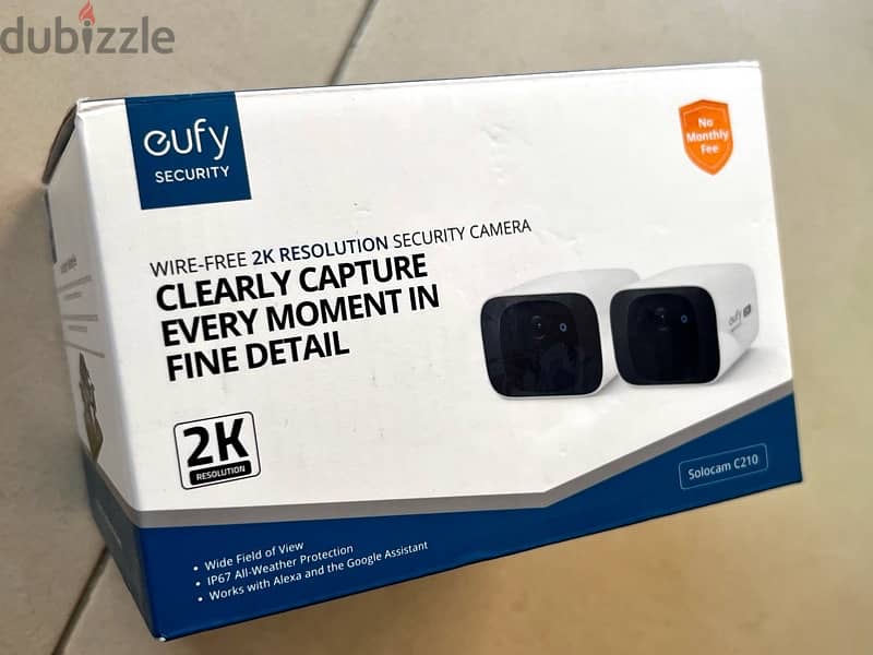 2 New Eufy Cameras for Indoor & Outdoor  Battery Powered ! 0