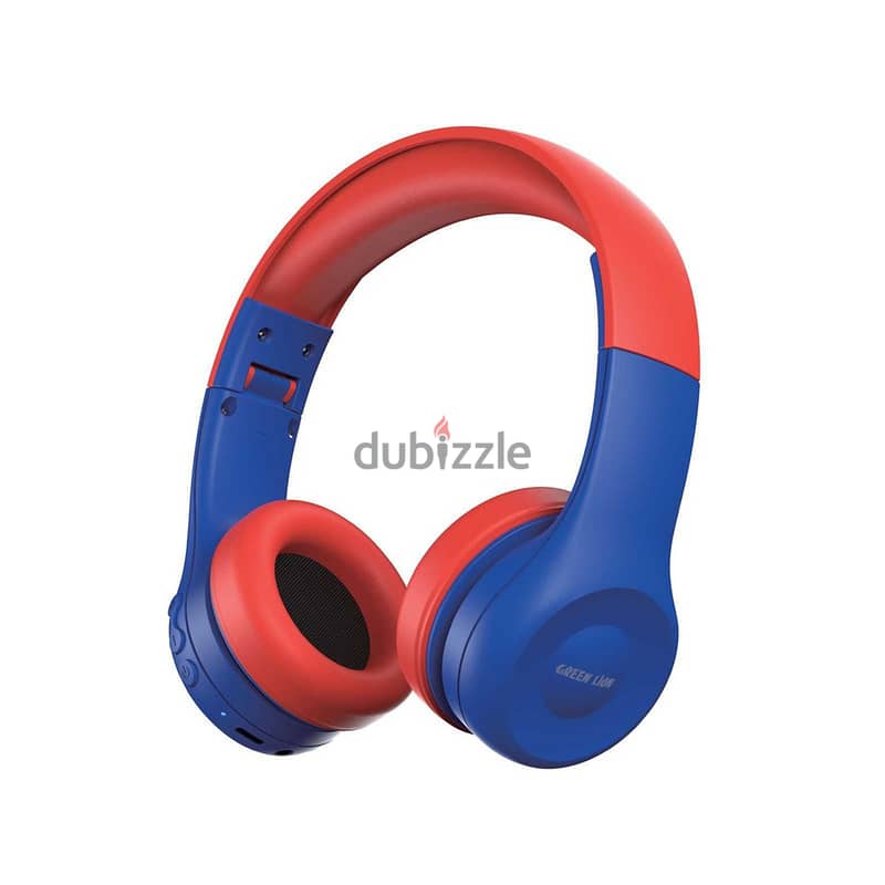 Green Lion Gk-100 Kids Headphone 1 - Blue & Red 2