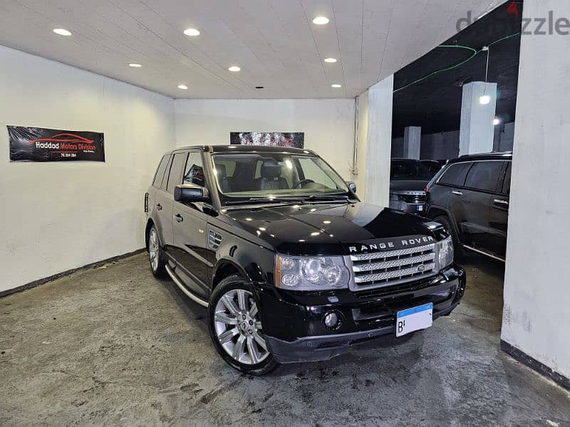 2008 Range Rover Sport Supercharged V8 Black/Black Like New 1